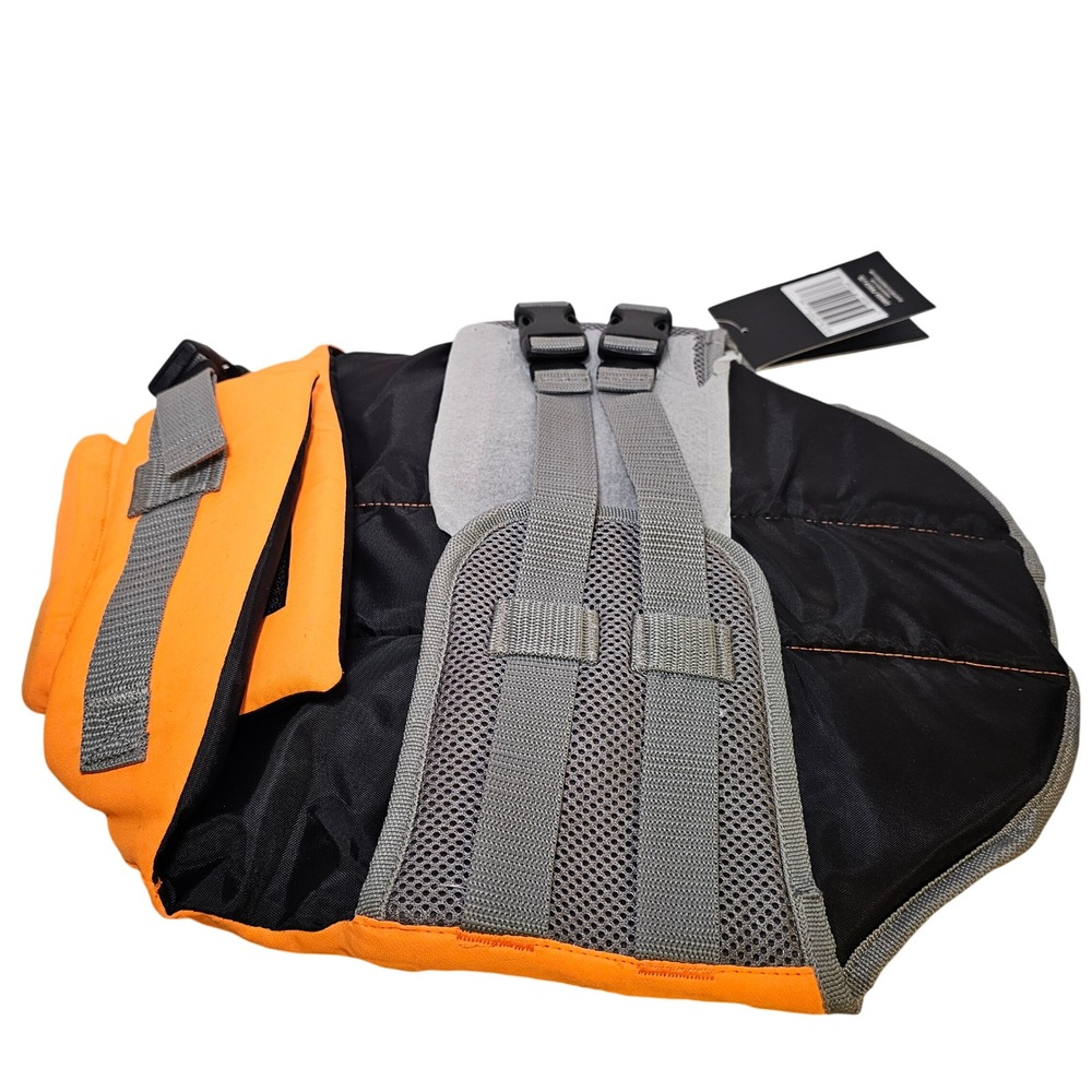 Canada Pooch Wave Rider Life Vest Orange Dog Life Jacket Size M CP12738 New - Picture 4 of 7